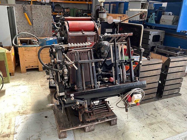 Heidelberg - heidelberg drukpersmachine - afbeelding 1 van  10