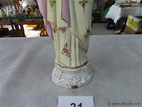 Heilig porseleinen beeld h 36cm - afbeelding 3 van  3