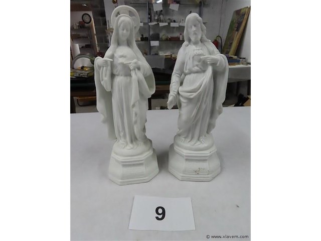 Heilige beelden 2 stuks - afbeelding 1 van  3