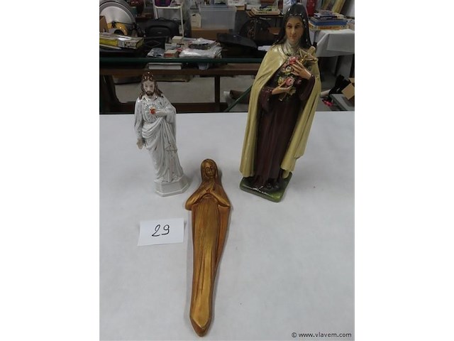 Heilige beelden 3 stuks - afbeelding 1 van  4