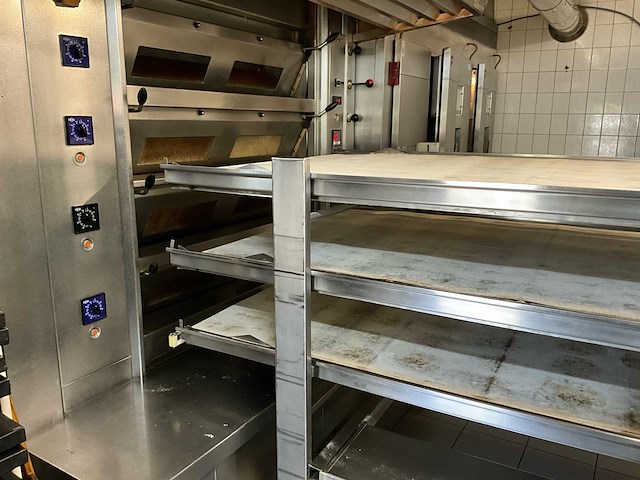 Hein complete bakkerijoven 4 etages - rvs kar - 150+ toebehoren - afbeelding 7 van  27