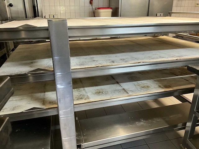 Hein complete bakkerijoven 4 etages - rvs kar - 150+ toebehoren - afbeelding 8 van  27