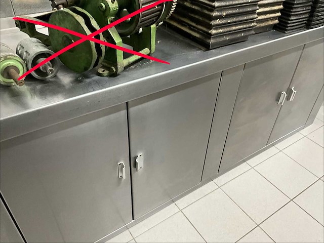 Hein complete bakkerijoven 4 etages - rvs kar - 150+ toebehoren - afbeelding 14 van  27