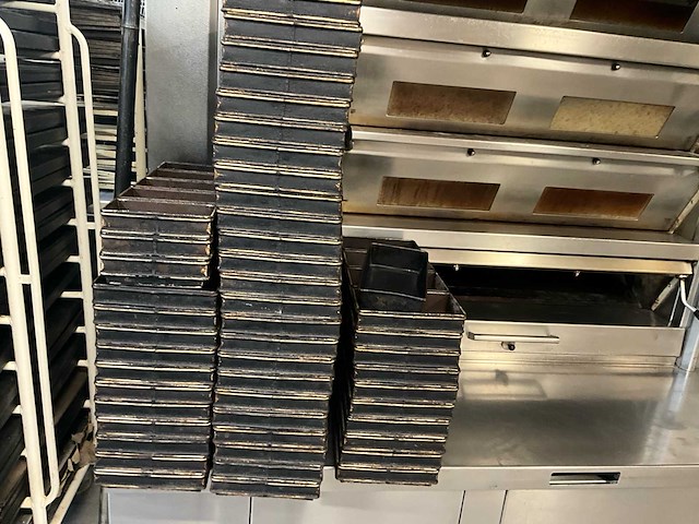 Hein complete bakkerijoven 4 etages - rvs kar - 150+ toebehoren - afbeelding 20 van  29