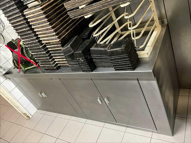 Hein complete bakkerijoven 4 etages - rvs kar - 150+ toebehoren - afbeelding 20 van  29