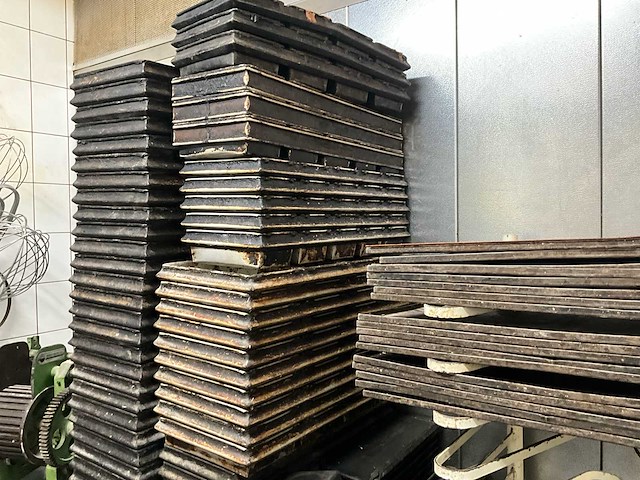 Hein complete bakkerijoven 4 etages - rvs kar - 150+ toebehoren - afbeelding 26 van  29