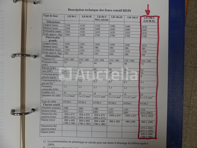 Hein lr 88-h oliegestookte draaitrommeloven - afbeelding 7 van  15