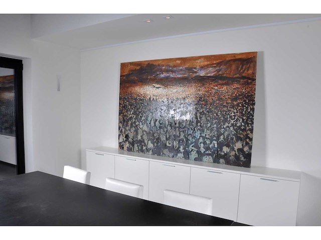 Hein vandervoort - bye bye sweetheart - olie op doek - 136x202 cm - afbeelding 5 van  16