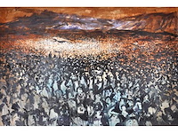 Hein vandervoort - bye bye sweetheart - olie op doek - 136x202 cm