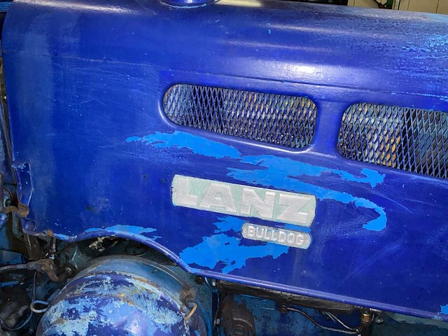 Heinrich lanz bulldog antieke tractor - afbeelding 5 van  31