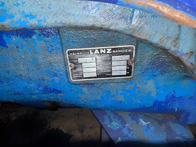 Heinrich lanz bulldog antieke tractor - afbeelding 20 van  31