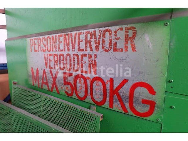 Hek gl500 goederenelevator - afbeelding 24 van  24