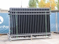 Hekwerk 72x1.8m met palen nieuw