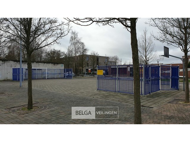 Hekwerk voor voetbalpark - afbeelding 1 van  10