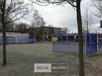 Hekwerk voor voetbalpark