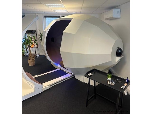 Helende anti-stress therapie unit, energetische resonantiekamer die gebruik maakt van licht, geluid, frequentie en geometrie - afbeelding 1 van  2