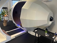 Helende anti-stress therapie unit, energetische resonantiekamer die gebruik maakt van licht, geluid, frequentie en geometrie