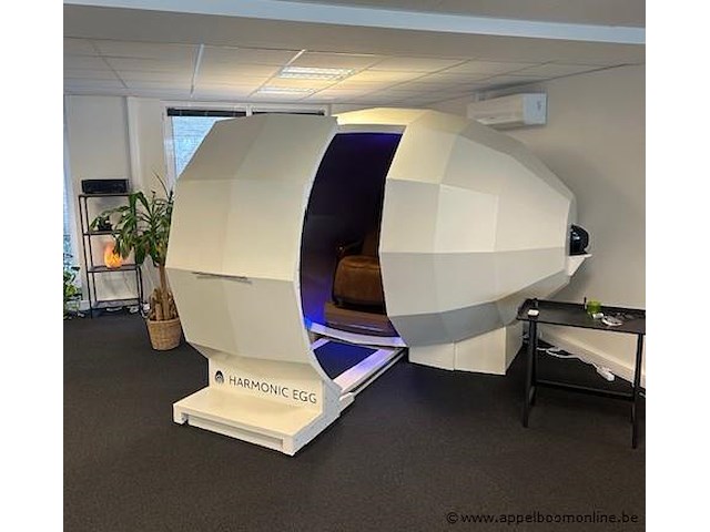 Helende anti-stress therapie unit, energetische resonantiekamer die gebruik maakt van licht, geluid, frequentie en geometrie - afbeelding 2 van  2