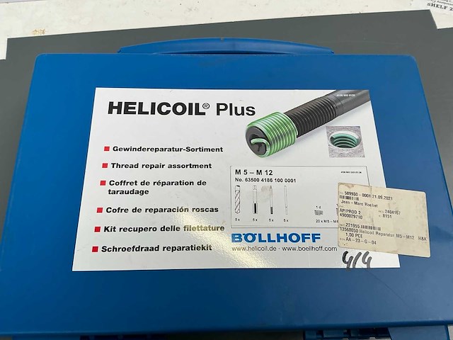Helicoil plus schroefdraadreparatie assortiment (4x) - afbeelding 9 van  9