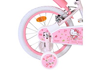 Hello kitty kinderfiets - meisje - 16 inch - roze - twee handremmen - afbeelding 3 van  8