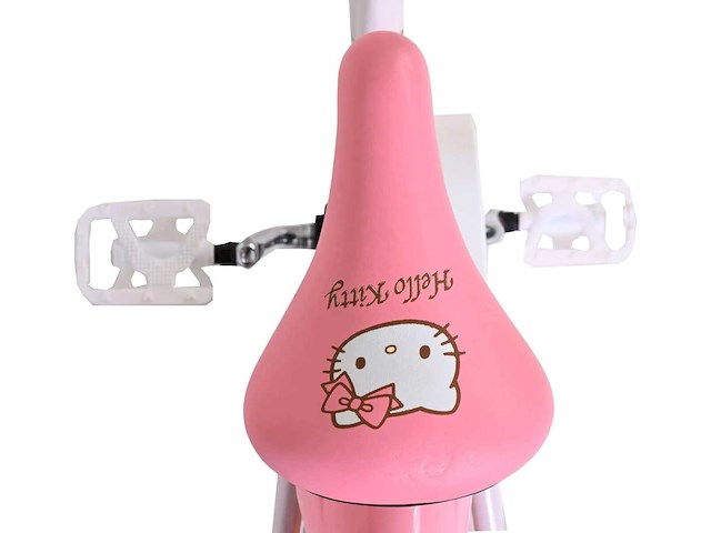 Hello kitty kinderfiets - meisje - 16 inch - roze - twee handremmen - afbeelding 5 van  8