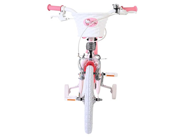 Hello kitty kinderfiets - meisje - 16 inch - roze - twee handremmen - afbeelding 6 van  8