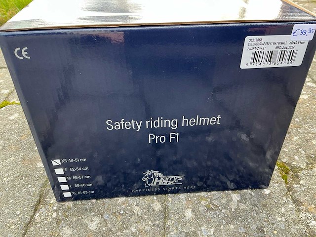 Helm xs 49-51 ruiter paarden - afbeelding 2 van  5