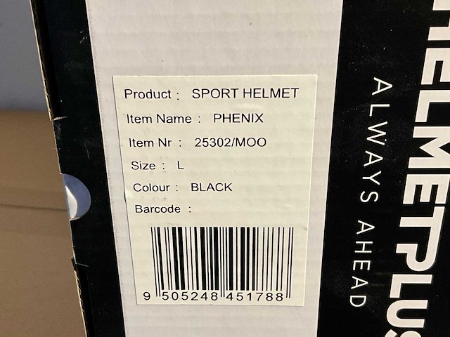 Helmetplus phenix fietshelm - afbeelding 5 van  5