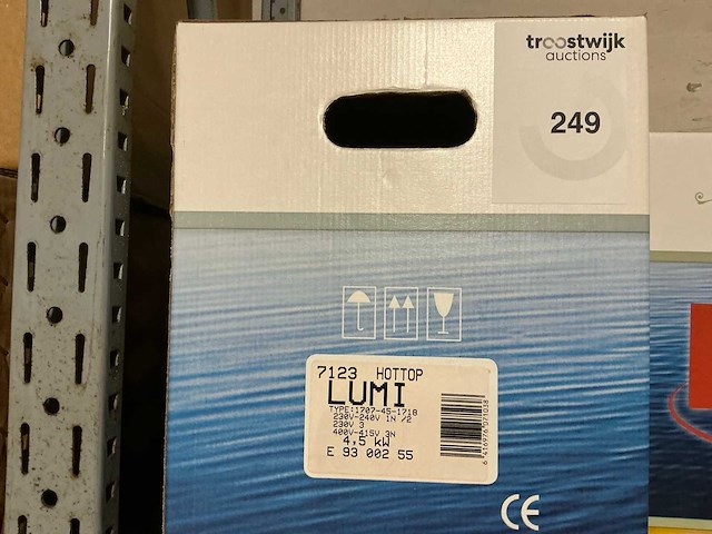 Helo lumi hot top wandmodel 1707-45-1718 elektrische sauna kachel - afbeelding 2 van  3