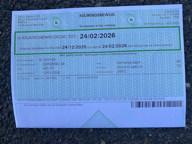 Helpo - 2006 - 27t - aanhangwagen - afbeelding 3 van  12