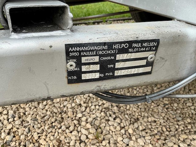 Helpo - kipper - aanhangwagen - kipaanhangwagen - afbeelding 2 van  22