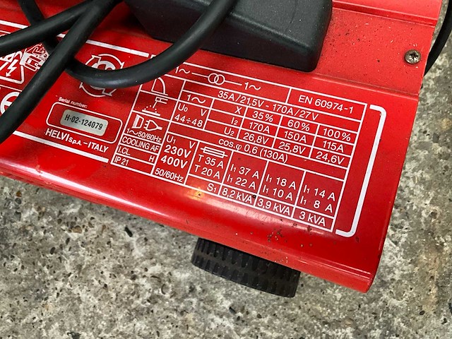 Helvi nova 205 lasmachine - afbeelding 7 van  7