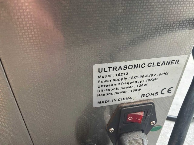 Hem 10212 ultrasonic cleaner - afbeelding 3 van  5