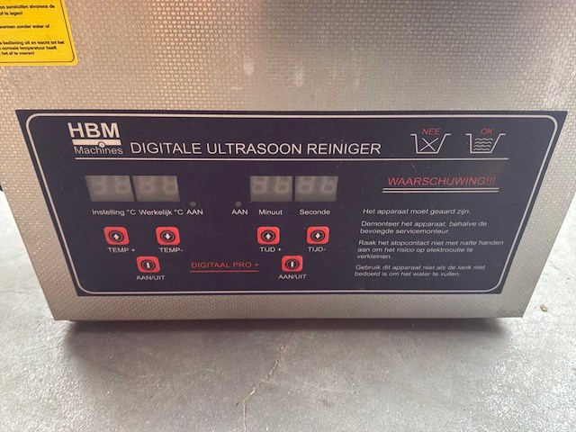 Hem 10212 ultrasonic cleaner - afbeelding 4 van  5