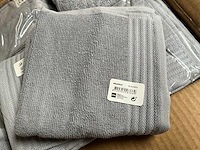 Hema keukenhanddoek lichtgrijs 50 x 50 cm (96x) - afbeelding 3 van  5