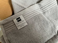 Hema keukenhanddoek lichtgrijs 50 x 50 cm (96x) - afbeelding 4 van  5