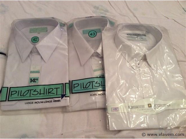 Hemden 3st in verpakking - afbeelding 1 van  2