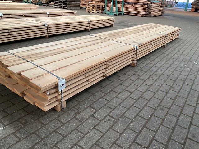 Hemlockspar planken 26x145 mm (36x) - afbeelding 1 van  5