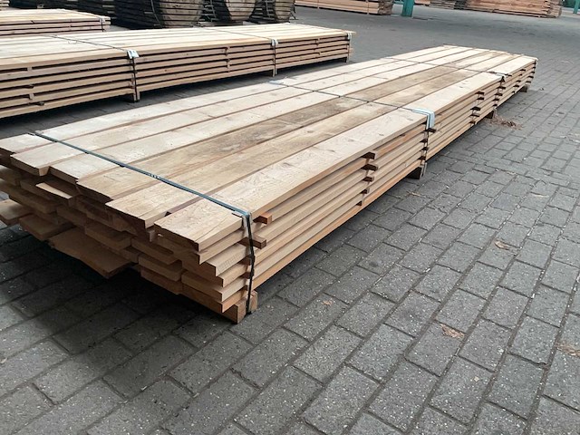Hemlockspar planken 26x145 mm (36x) - afbeelding 3 van  5