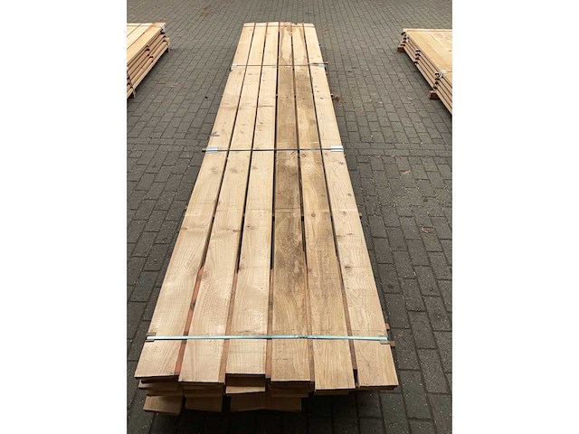 Hemlockspar planken 26x145 mm (36x) - afbeelding 4 van  5