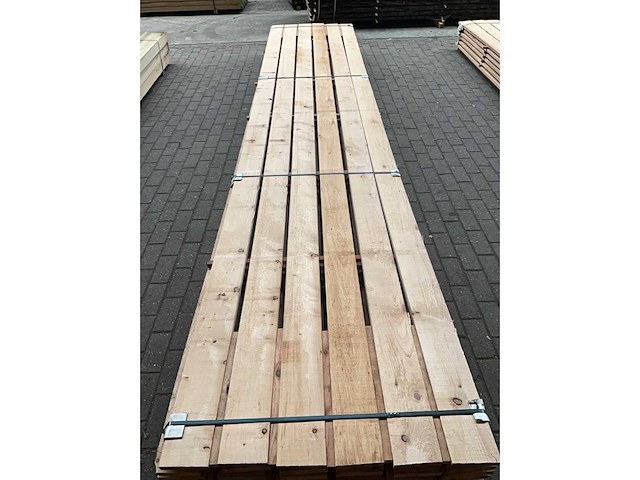 Hemlockspar planken 26x145 mm (36x) - afbeelding 5 van  5