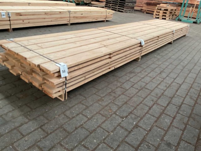 Hemlockspar planken 26x145 mm (36x) - afbeelding 5 van  5