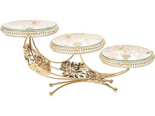 Hemoton kristallen serving stand - afbeelding 1 van  4