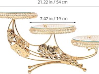 Hemoton kristallen serving stand - afbeelding 2 van  4