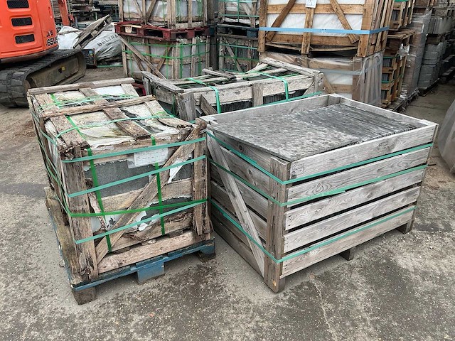 Henan top flamed natuursteen tuintegel ca. 66,6m2 - afbeelding 2 van  3