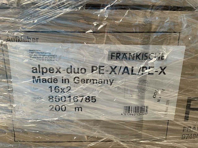 Henco alpex buis (henco) diverse maten (ongebruikt) (5x) - afbeelding 3 van  4