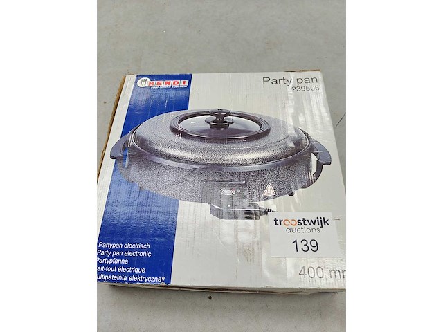 Hendi - partypan hendi - afbeelding 1 van  3