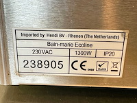 Hendi eco-line au-bain-marie - afbeelding 1 van  4