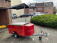 Hendi europa 6-brander bbq aanhangwagen - afbeelding 7 van  12