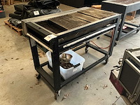 Hendi europa 6-brander mobiele gas bbq - afbeelding 1 van  6